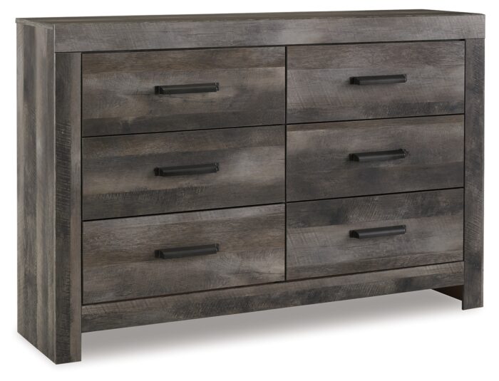Wynnlow King Panel Bed with Mirrored Dresser and Nightstand product image