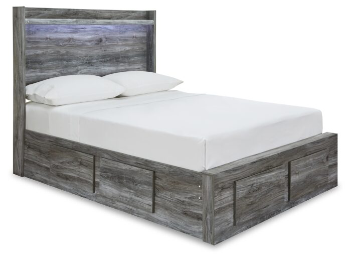 Baystorm Full Panel Bed with 4 Storage Drawers product image