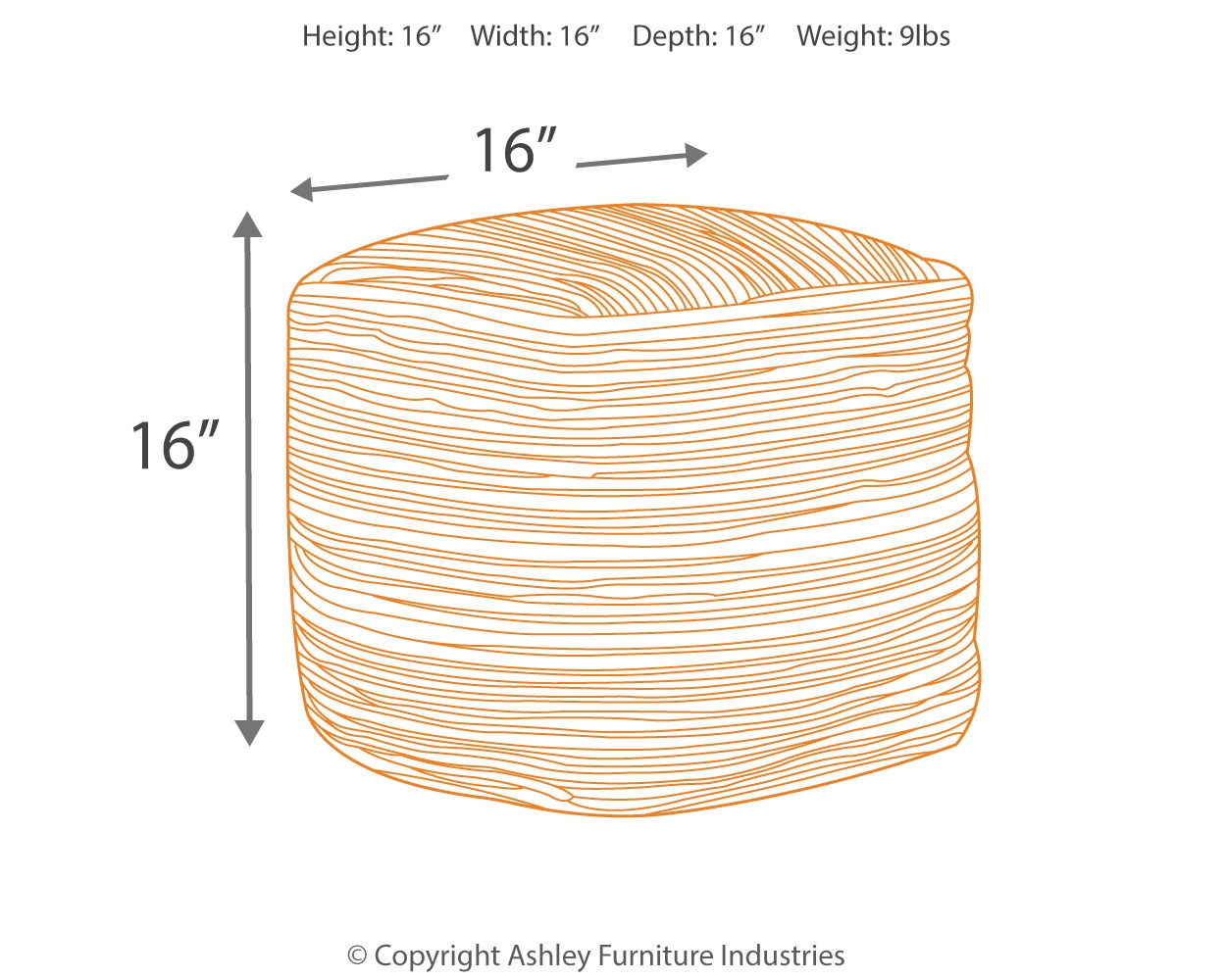 Absalom Pouf Absalom Pouf product image
