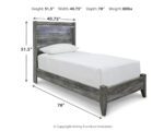 Baystorm Twin Panel Bed product image