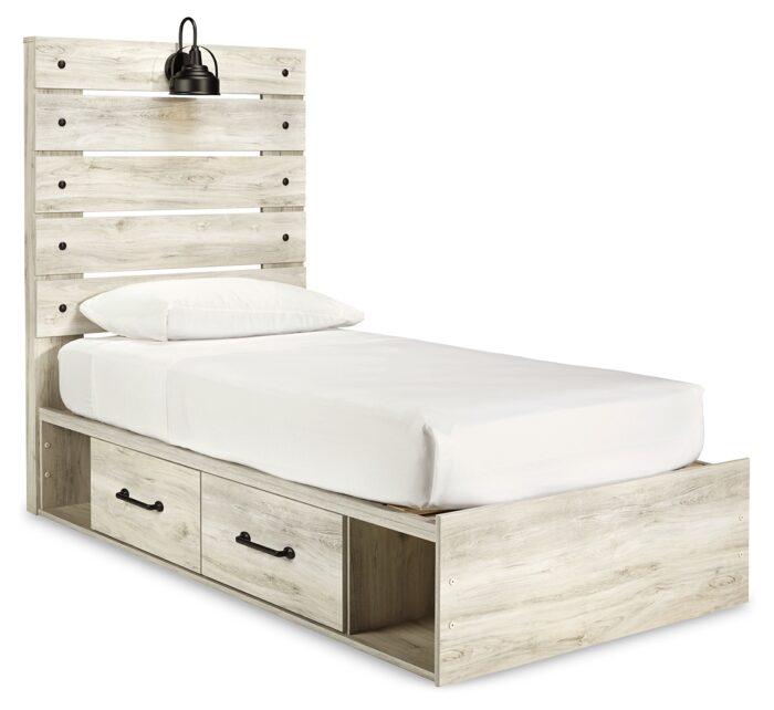 Cambeck Twin Panel Bed with 4 Storage Drawers product image