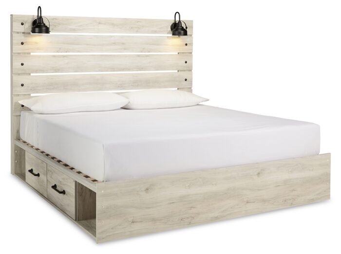 Cambeck King Panel Bed with 2 Storage Drawers product image