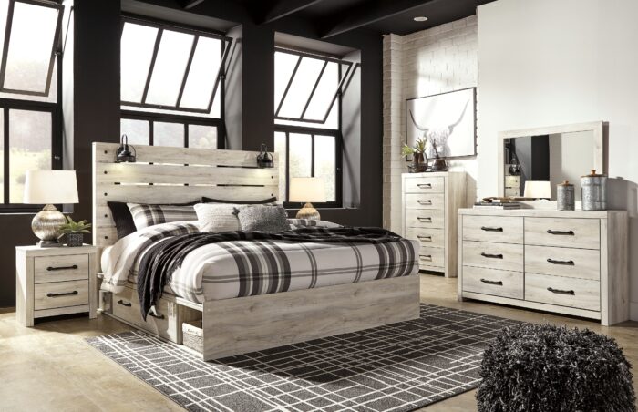 Cambeck King Panel Bed with 2 Storage Drawers product image