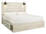 Cambeck King Panel Bed with 4 Storage Drawers product image