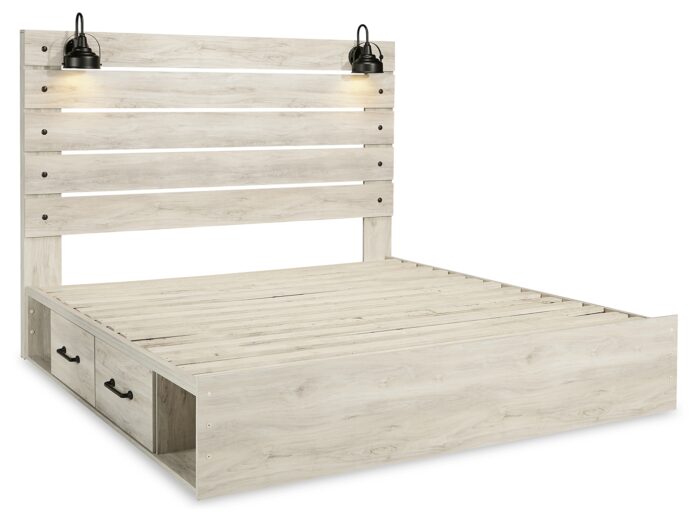 Cambeck King Panel Bed with 4 Storage Drawers product image