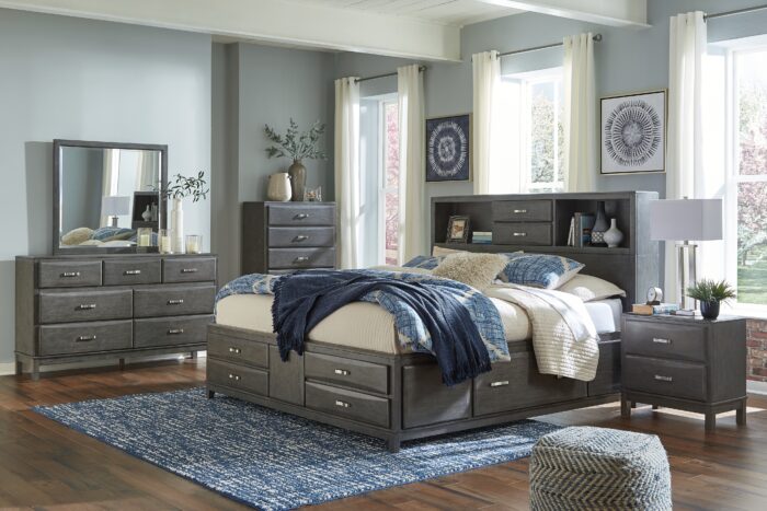 Caitbrook California King Storage Bed with 8 Drawers product image