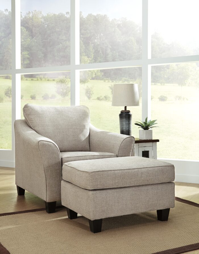 Abney Chair and Ottoman product image