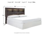 Drystan King/California King Bookcase Headboard product image