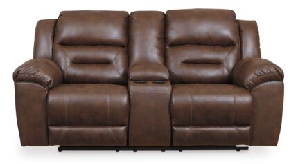 Stoneland Reclining Loveseat with Console product image Stoneland Reclining Loveseat with Console https://ashleyfurniture.scene7.com/is/image/AshleyFurniture/39904-96-4X3?scl=1&printres=300
