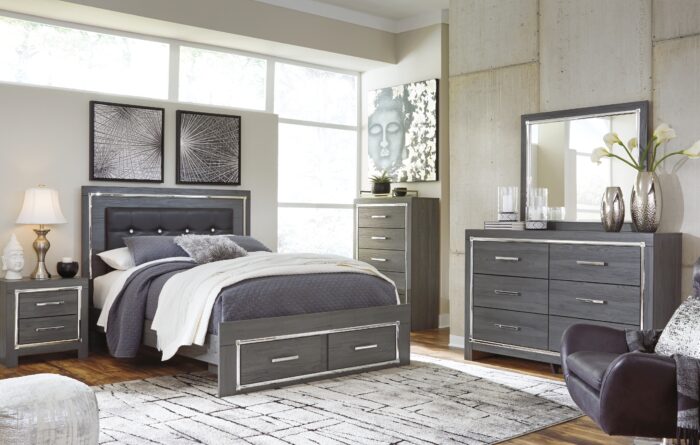 Lodanna Queen Panel Bed with 2 Storage Drawers product image