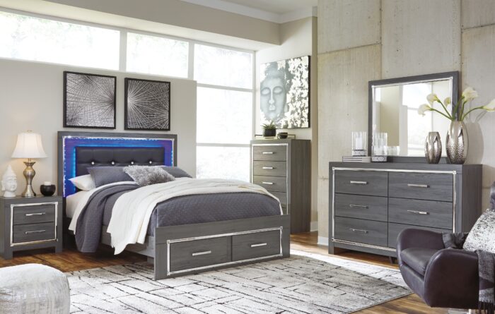 Lodanna Queen Panel Bed with 2 Storage Drawers product image
