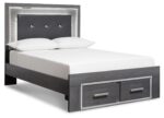 Lodanna Full Panel Bed with 2 Storage Drawers product image