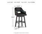 Tallenger Bar Height Bar Stool (Set of 2) product image