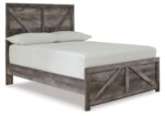 Wynnlow Full Crossbuck Panel Bed product image Wynnlow Full Crossbuck Panel Bed https://ashleyfurniture.scene7.com/is/image/AshleyFurniture/B440-55-86-10X8-CROP?scl=1&printres=300