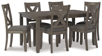 Caitbrook Dining Table and Chairs (Set of 7) product image