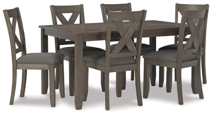 Caitbrook Dining Table and Chairs (Set of 7) product image