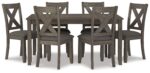 Caitbrook Dining Table and Chairs (Set of 7) product image