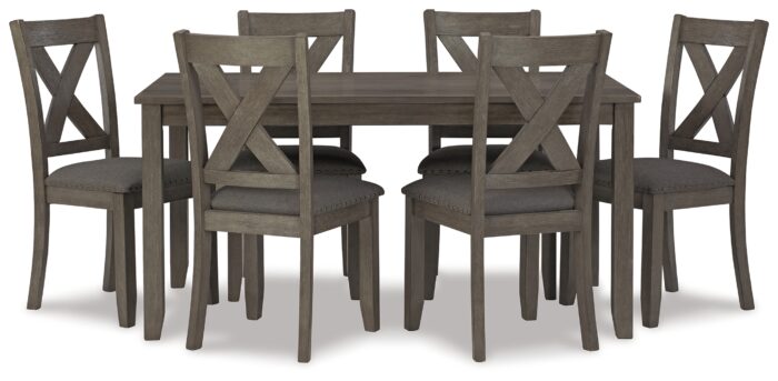 Caitbrook Dining Table and Chairs (Set of 7) product image