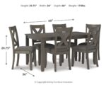 Caitbrook Dining Table and Chairs (Set of 7) product image