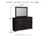 Belachime Dresser and Mirror product image
