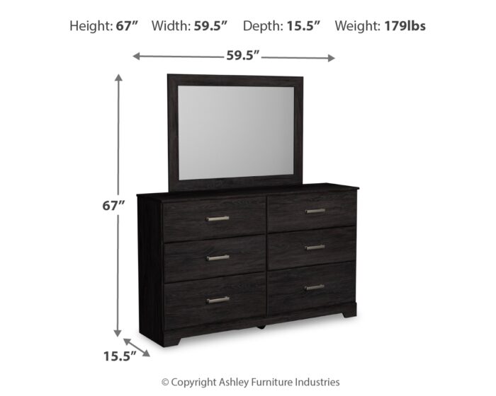 Belachime Dresser and Mirror product image