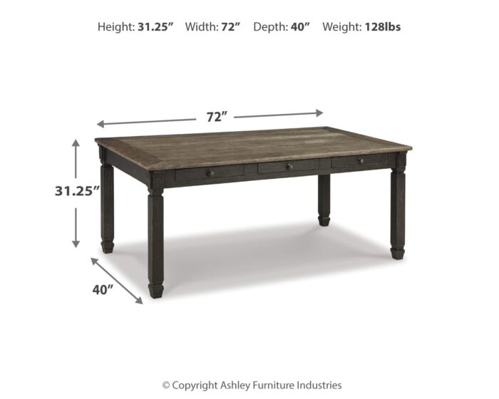 Tyler Creek Dining Table with 4 Chairs and Bench product image