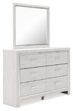 Altyra Queen Panel Storage Bed with Mirrored Dresser and Nightstand product image