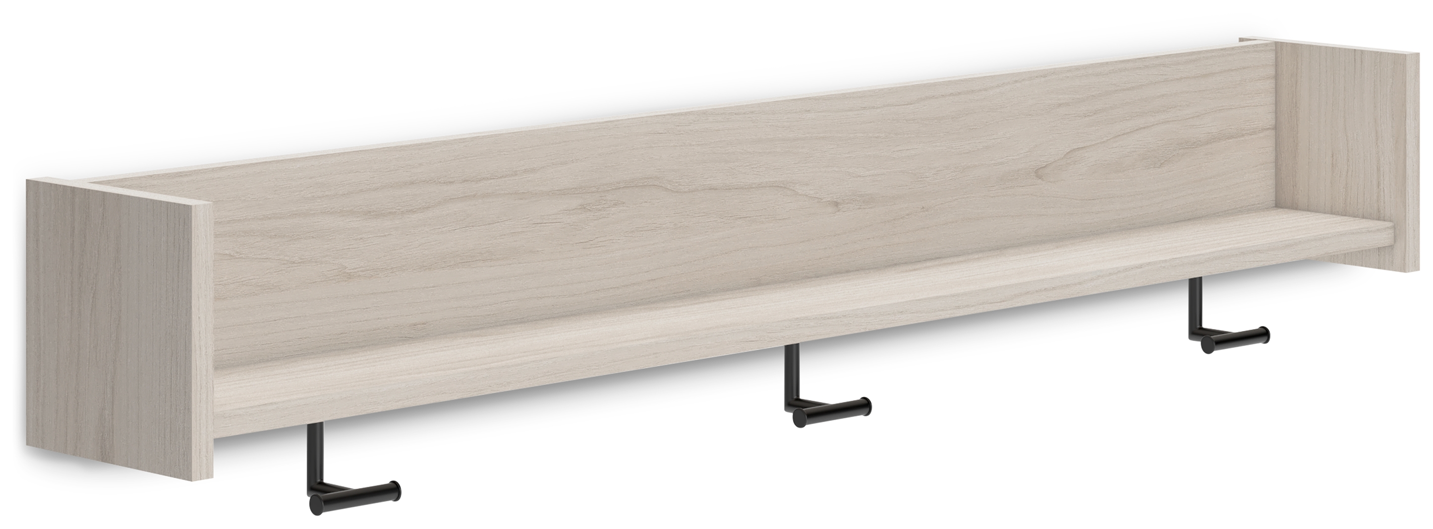 Socalle Wall Mounted Coat Rack with Shelf product image Socalle Wall Mounted Coat Rack with Shelf https://ashleyfurniture.scene7.com/is/image/AshleyFurniture/EA1864-151?scl=1&printres=300