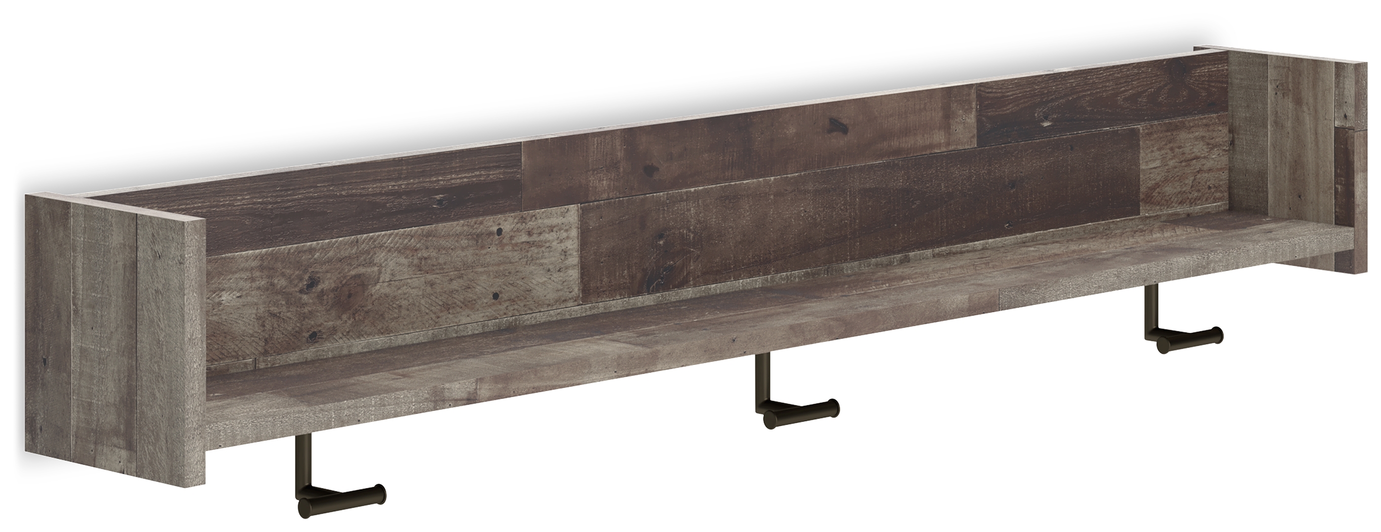 Neilsville Wall Mounted Coat Rack with Shelf product image Neilsville Wall Mounted Coat Rack with Shelf https://ashleyfurniture.scene7.com/is/image/AshleyFurniture/EA2120-151?scl=1&printres=300