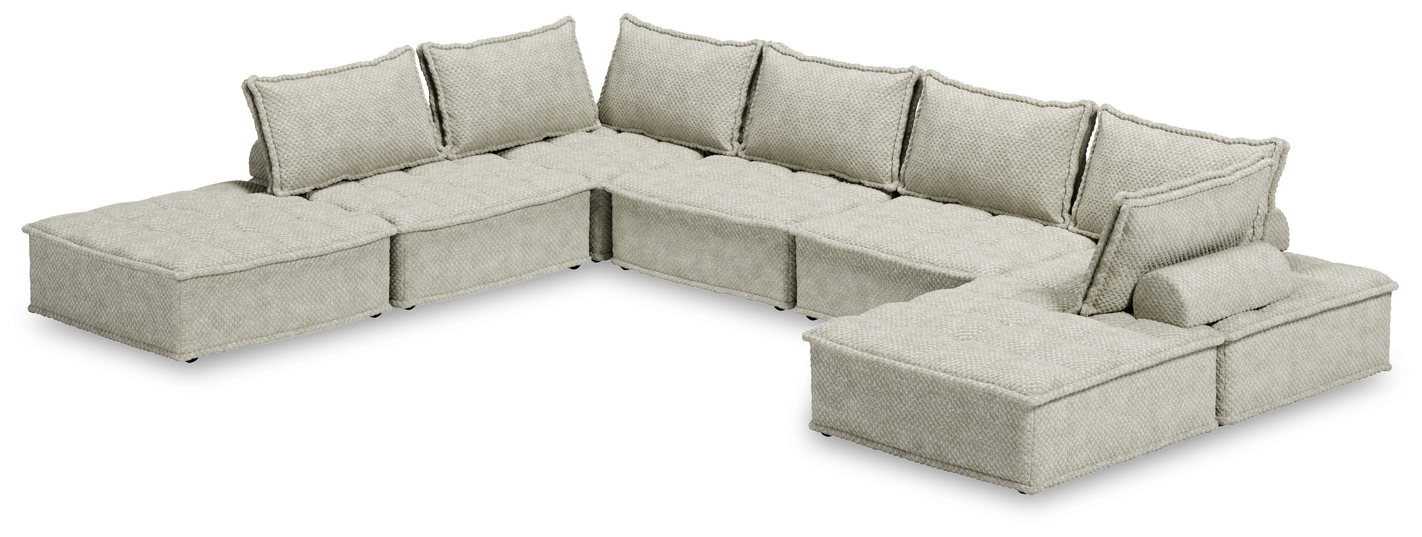Bales 7-Piece Modular Seating product image Bales 7-Piece Modular Seating https://ashleyfurniture.scene7.com/is/image/AshleyFurniture/A3000244%287%29-CONFIG-2-SW-P1-KO?scl=1&printres=300
