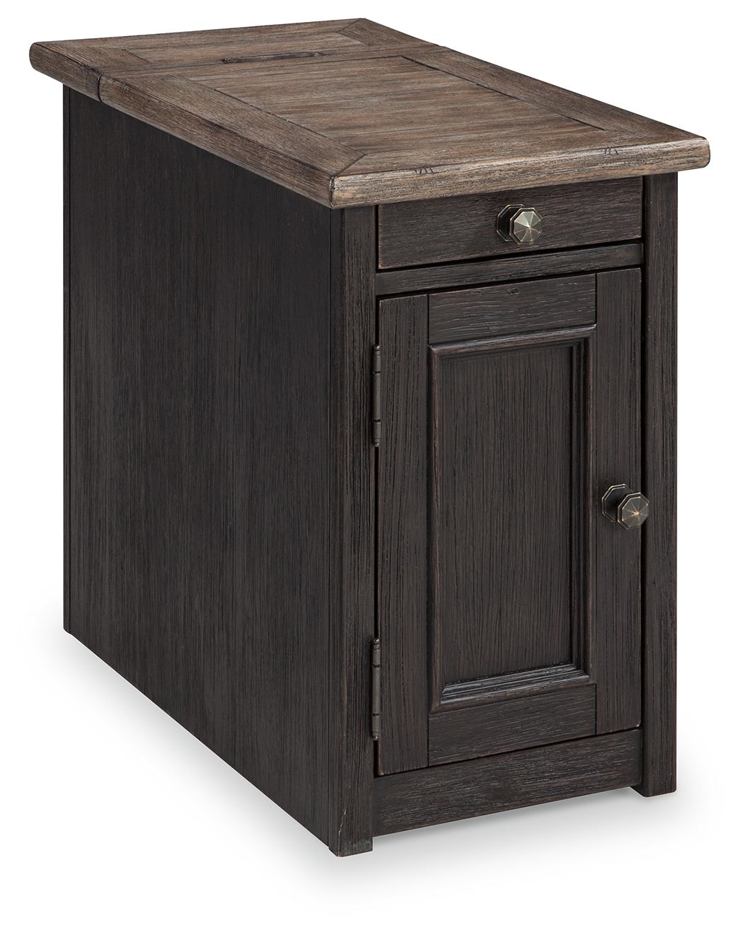 Tyler Creek Chairside End Table with USB Ports & Outlets product image