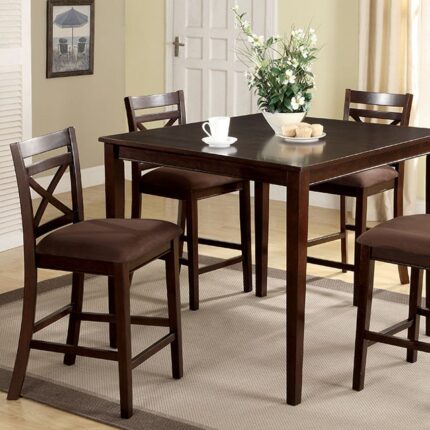 Weston I 5 Pc. Counter Ht. Table Set - Furniture of America product image
