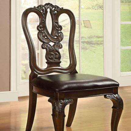 Bellagio Wooden Side Chair (2/Box) - Furniture of America product image