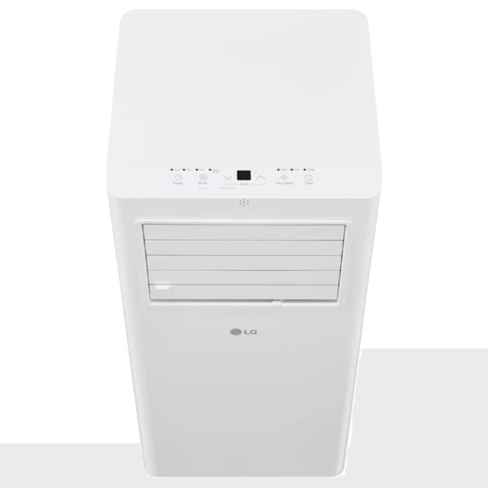 LP0525WFR LG 5,100 BTU (SACC) / 9,000 BTU (ASHRAE) Portable Air Conditioner, 150 Sq. Ft top view product image