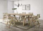 7 Pc Dining Table Set - Furniture of America product image