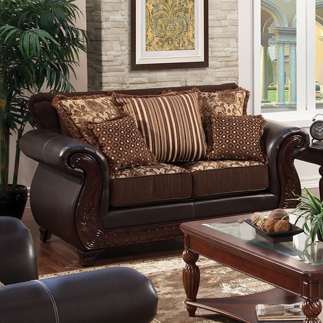 Franklin Love Seat - Furniture of America product image