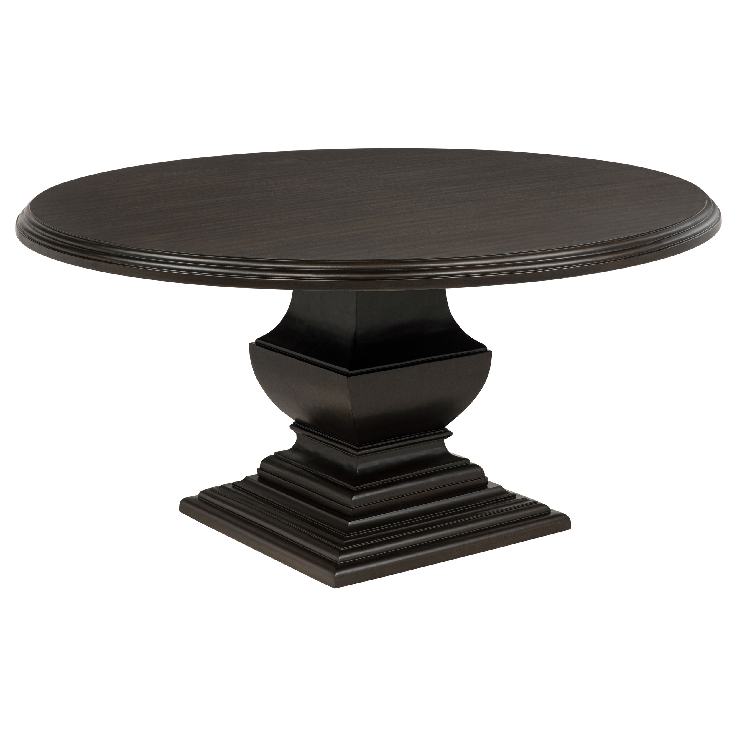 Twyla 60-inch Round Wood Dining Room Table Dark Cocoa - Coaster