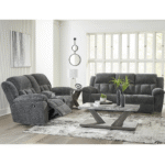 3740688/94 Frohn Manual Reclining Sofa and Loveseat with Console Set By Ashley product image