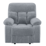 U1165-13P1-STN Bravo Power Reclining Glider By New Classic Furniture Head on Product Image