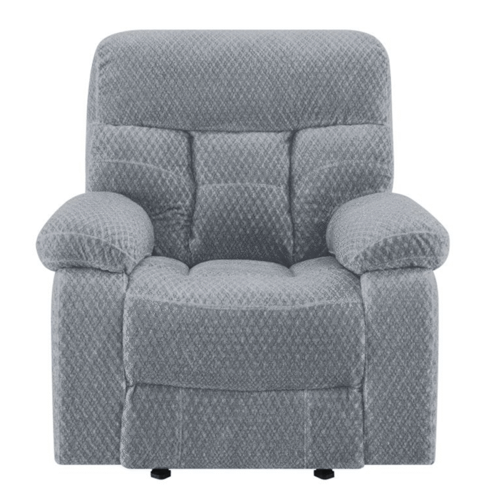 U1165-13P1-STN Bravo Power Reclining Glider By New Classic Furniture Head on Product Image