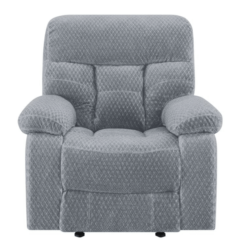 U1165-13P1-STN Bravo Power Reclining Glider By New Classic Furniture Head on Product Image