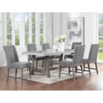 VH8800 Corktown Faux Concrete 7pc Dining Set By Vilo Home product image