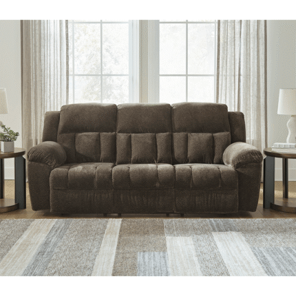 Frohn Manual Reclining Sofa in Brown By Ashley product image