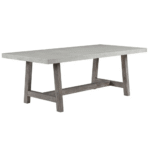 VH8800 Corktown Faux Concrete 7pc Dining Set By Vilo Home table product image
