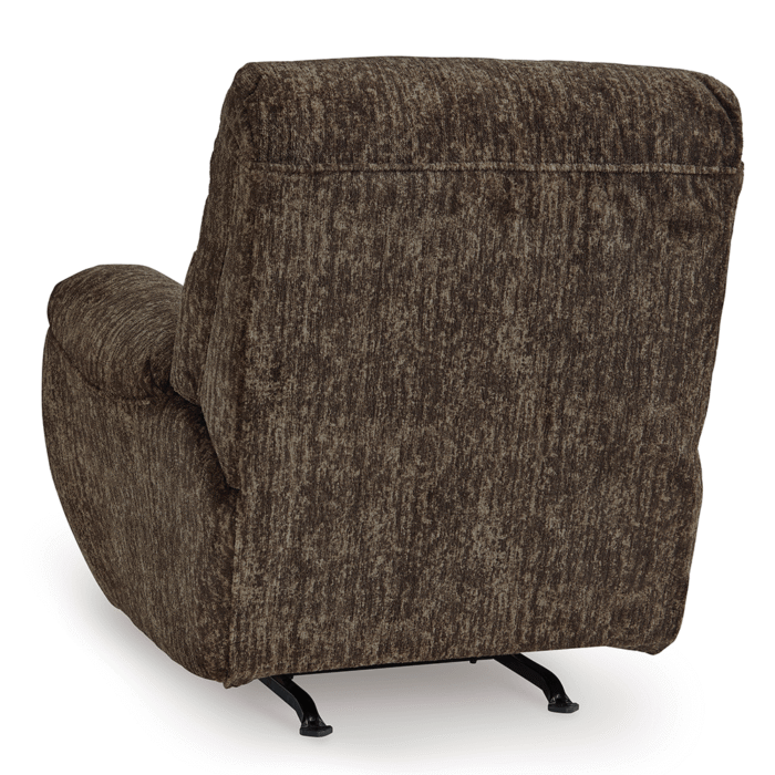 Stayfish Recliner Rocker Recliner in Brown By Ashley no background back product image