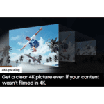 UN85DU8000FS Samsung 85″ Class Crystal UHD 4K upscaling product image