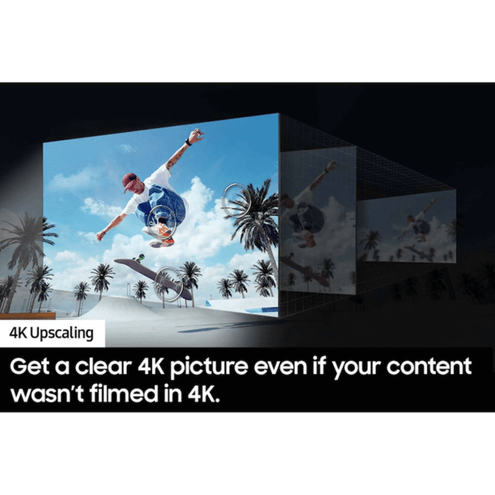 UN85DU8000FS Samsung 85″ Class Crystal UHD 4K upscaling product image