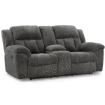 3740694 Frohn Manual Reclining Loveseat with Console By Ashley no background product image