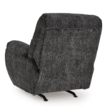 Stayfish Recliner Rocker Recliner in Grey By Ashley back no background product image