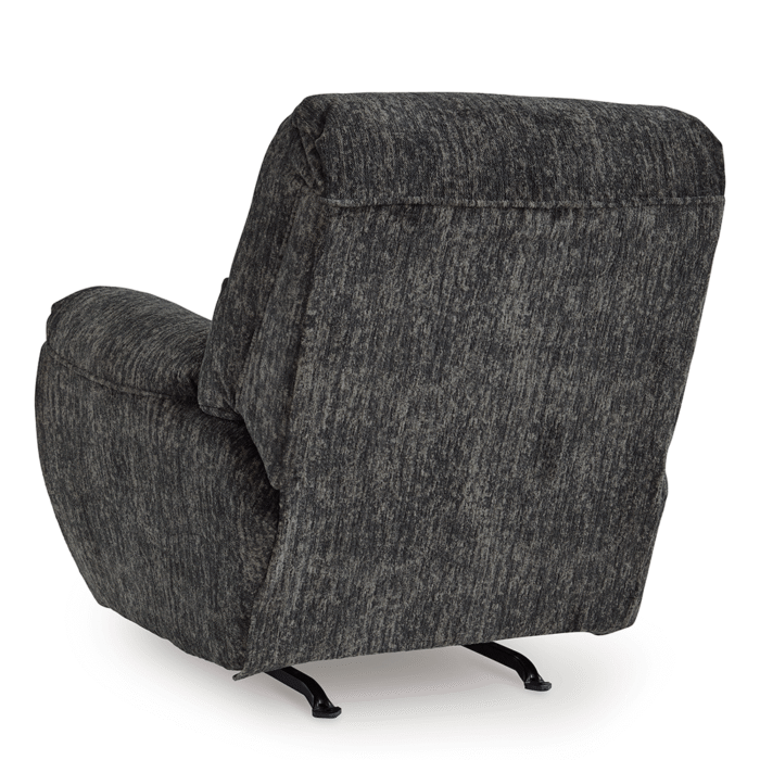 Stayfish Recliner Rocker Recliner in Grey By Ashley back no background product image